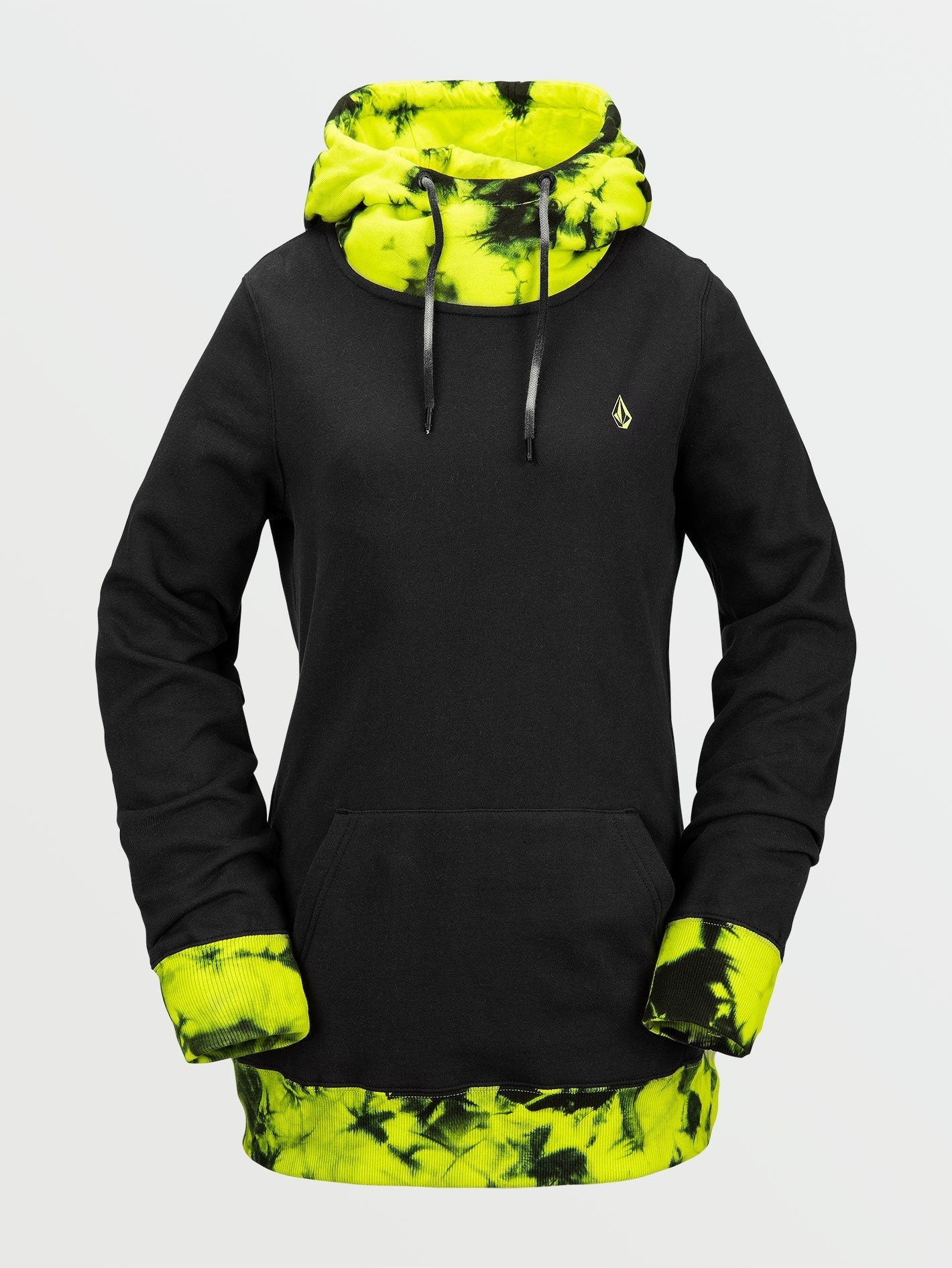 Costus Fleece-Sweatshirt - Limette