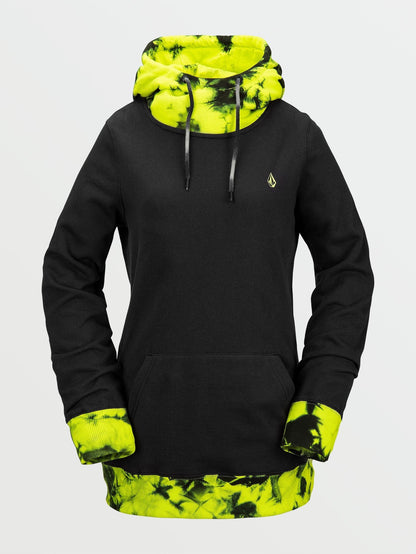 Costus Fleece-Sweatshirt - Limette