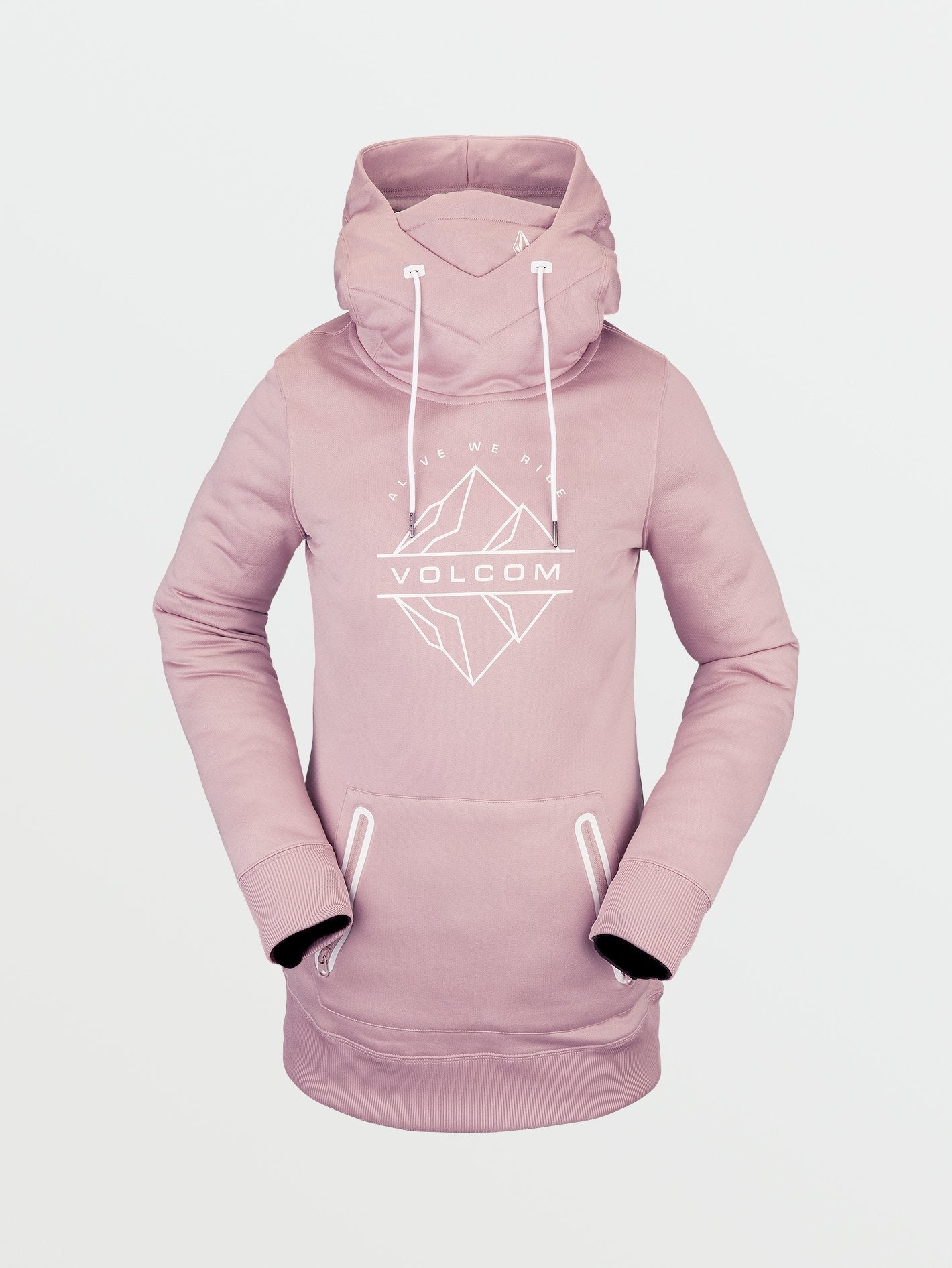 Sweat à capuche Spring Shred - HAZEY PINK