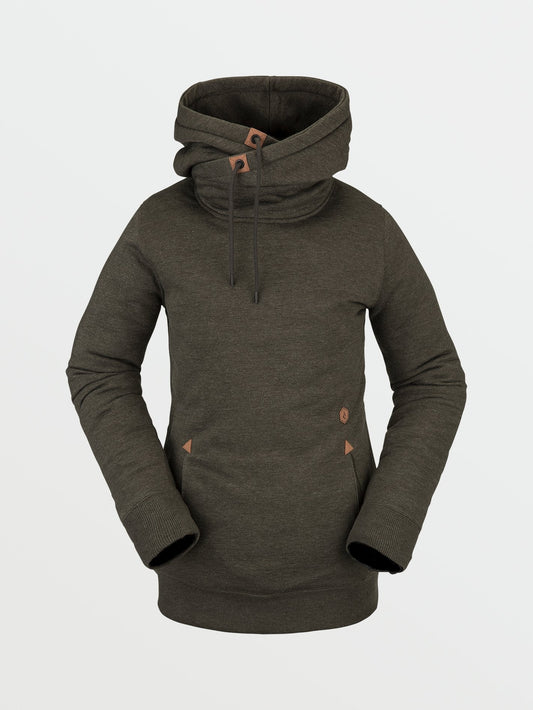 Sweat à capuche polaire Tower - BLACK GREEN