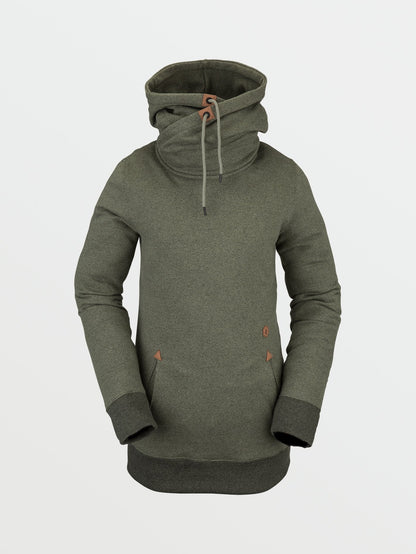 Sweat à capuche polaire Tower - DUSTY GREEN