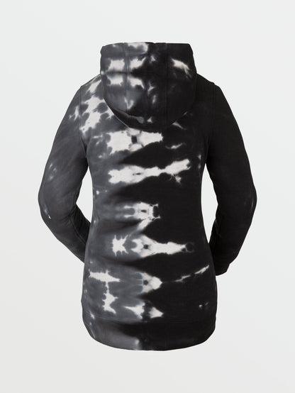 Sweat à capuche polaire Costus - BLACK ON BLACK
