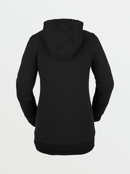 Sweat à capuche polaire Costus - BLACK