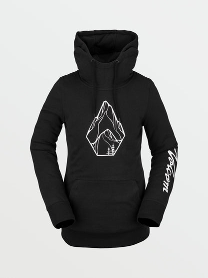 Sweat à capuche polaire Costus - BLACK