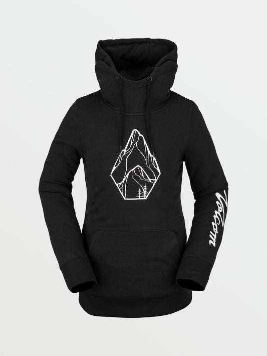 Sweat à capuche polaire Costus - BLACK