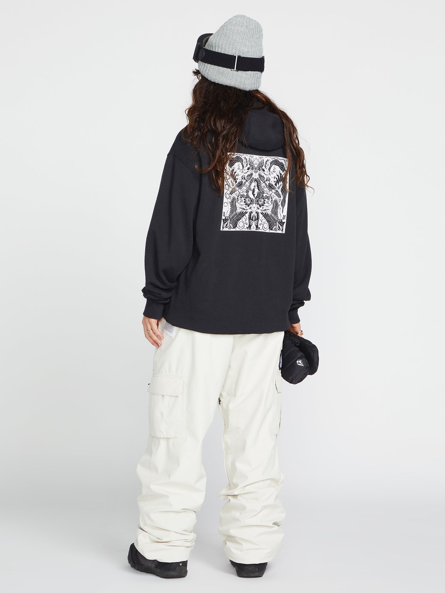 Sweat à capuche Melancon - Black (Unisexe)