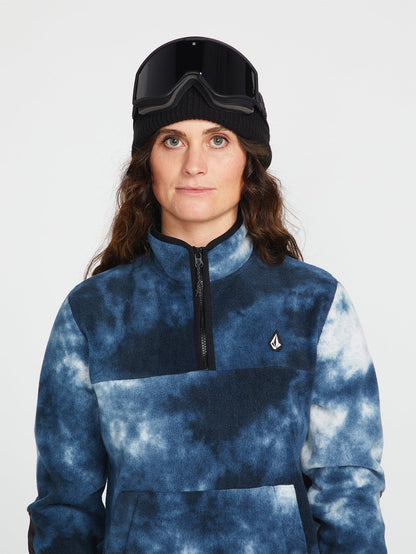 Polar Fleece Sweatshirt - Storm Tie-Dye
