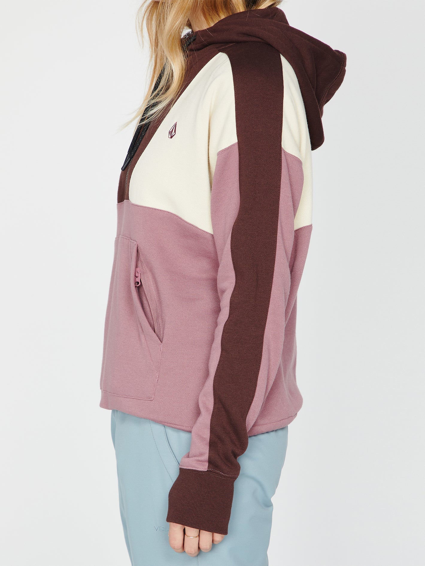 Anorak à capuche Vlcm - Rosewood