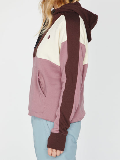 Anorak à capuche Vlcm - Rosewood
