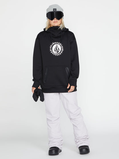 Sweat à capuche Spring Shred - Black