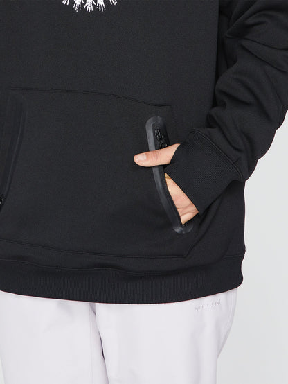 Sweat à capuche Spring Shred - Black