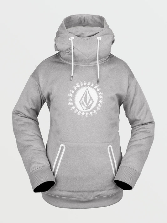 Sweat à capuche Spring Shred - Heather Grey
