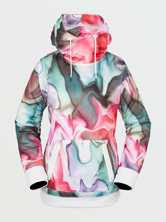 Sweat à capuche Spring Shred - Nebula Print