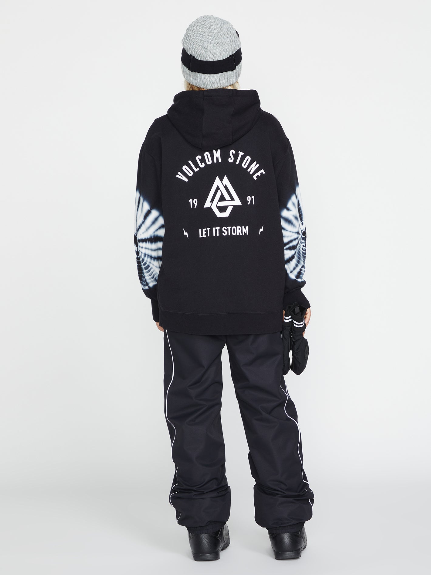 Sweat à capuche Costus Fleece - Black