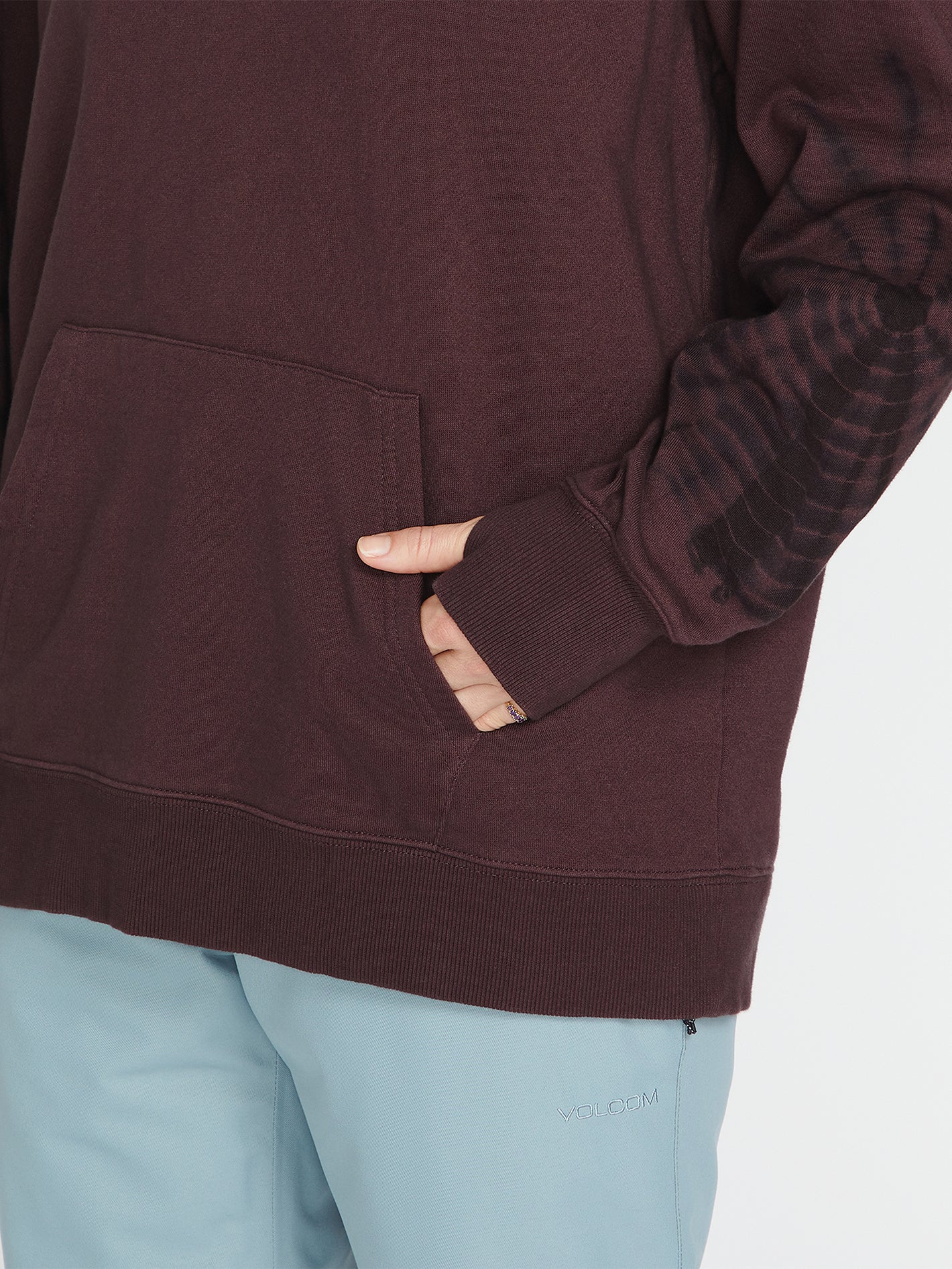 Costus Fleece Hoodie - Schwarzpflaume