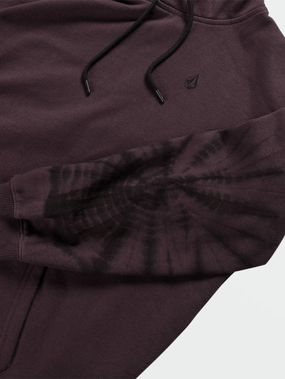 Costus Fleece Hoodie - Schwarzpflaume
