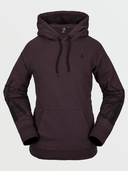 Costus Fleece Hoodie - Schwarzpflaume
