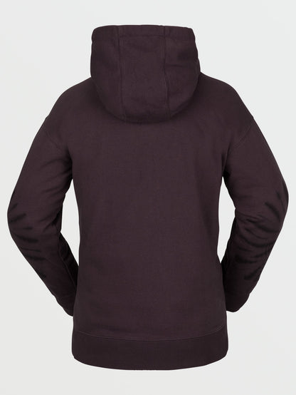 Costus Fleece Hoodie - Schwarzpflaume