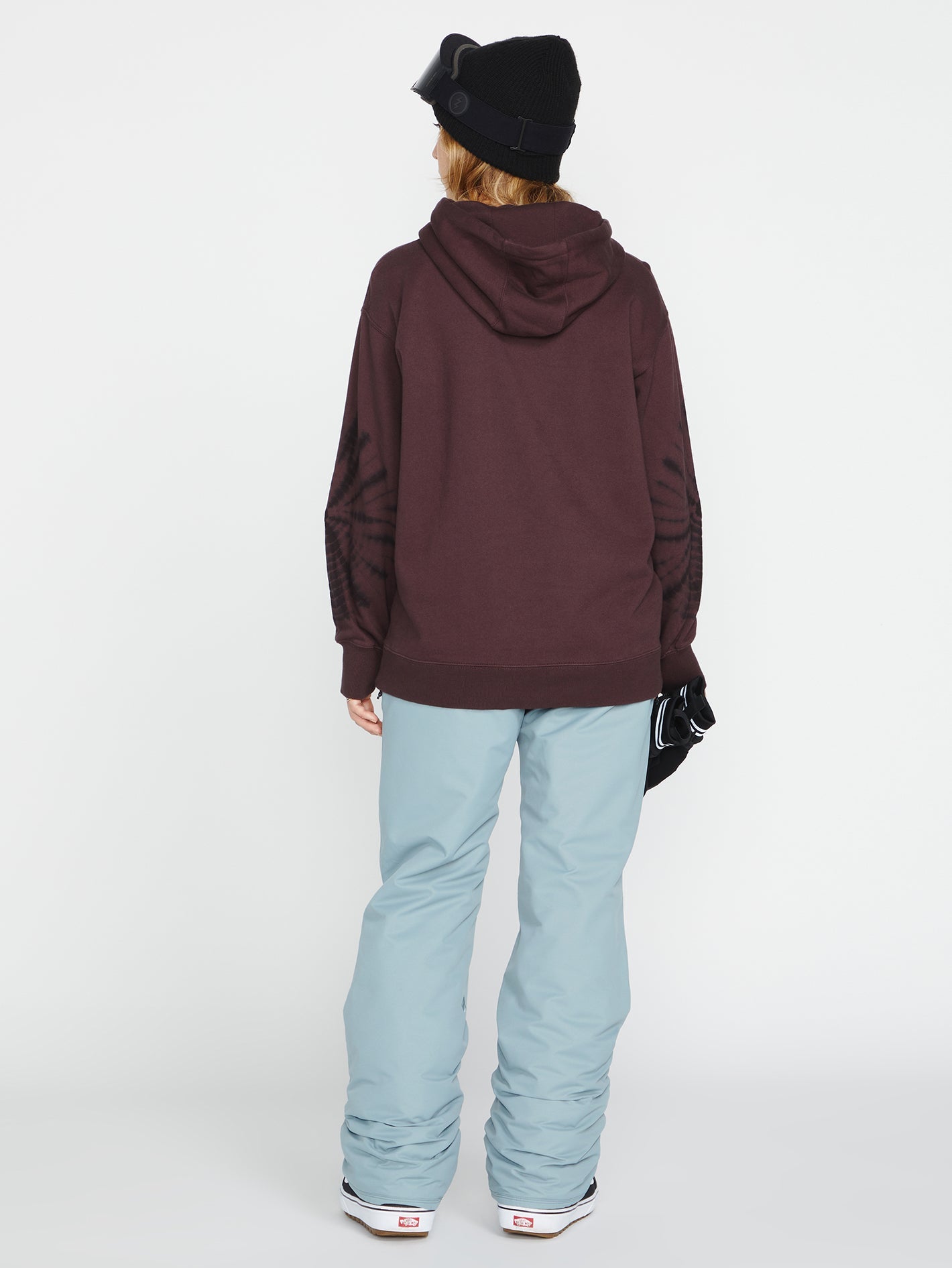 Costus Fleece Hoodie - Schwarzpflaume