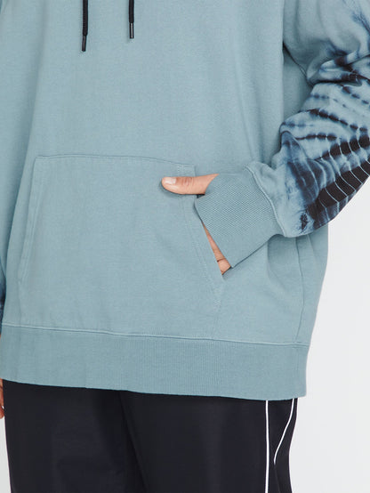 Costus Fleece Hoodie - Aschegrün