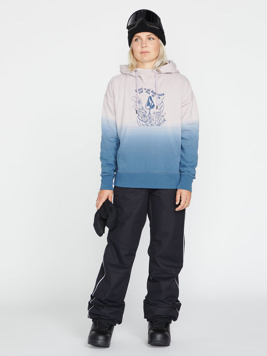 Sweat à capuche Vol Peak Fleece - Petrol Blue