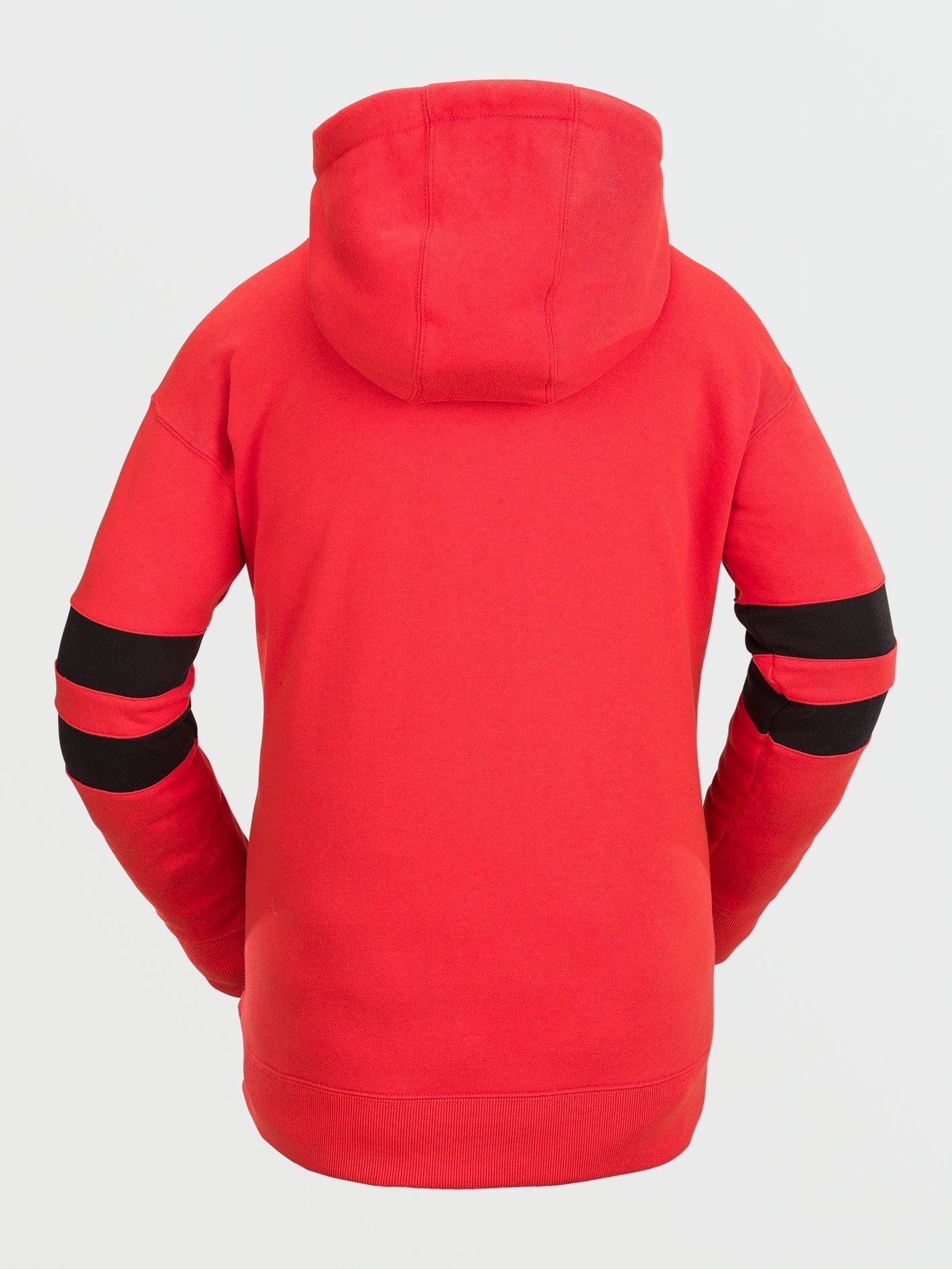 Kapuzenpullover mit Streifen - Orange Shock