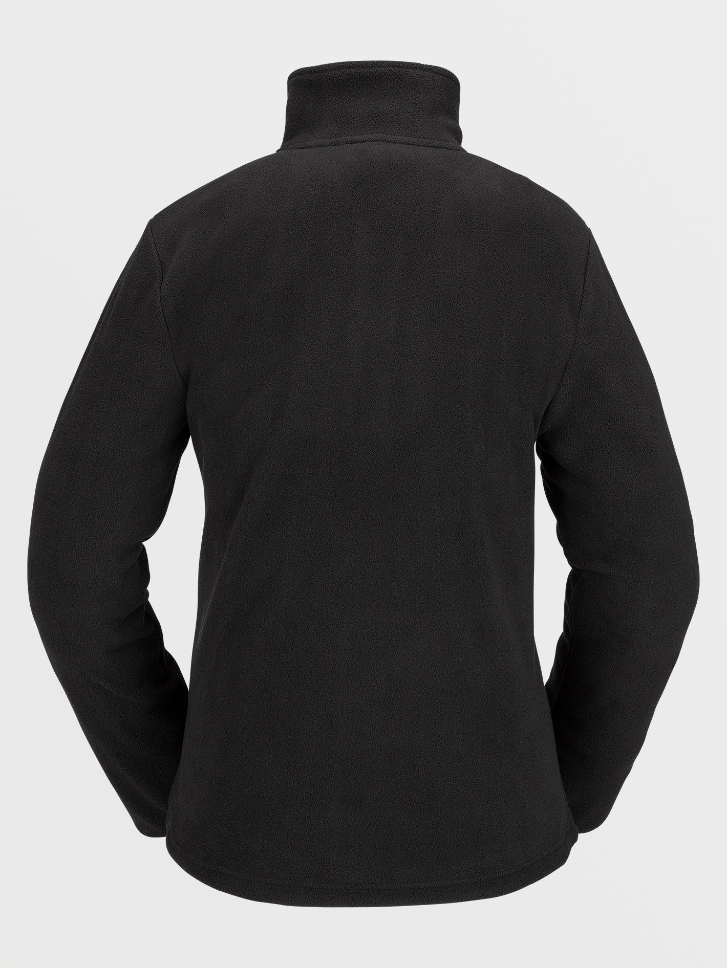 Polar Sweatshirt mit halbem Reißverschluss – SCHWARZ