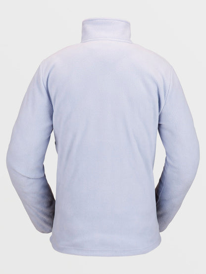 Polar Sweatshirt mit halbem Reißverschluss – LILA ASH