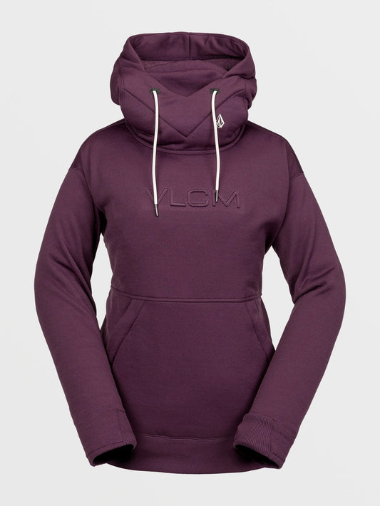 Riding Hydro Hoodie - BROMBEERE
