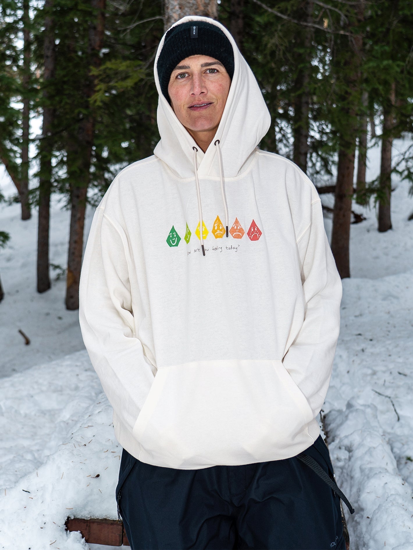 Melancon hoodie - MOONBEAM