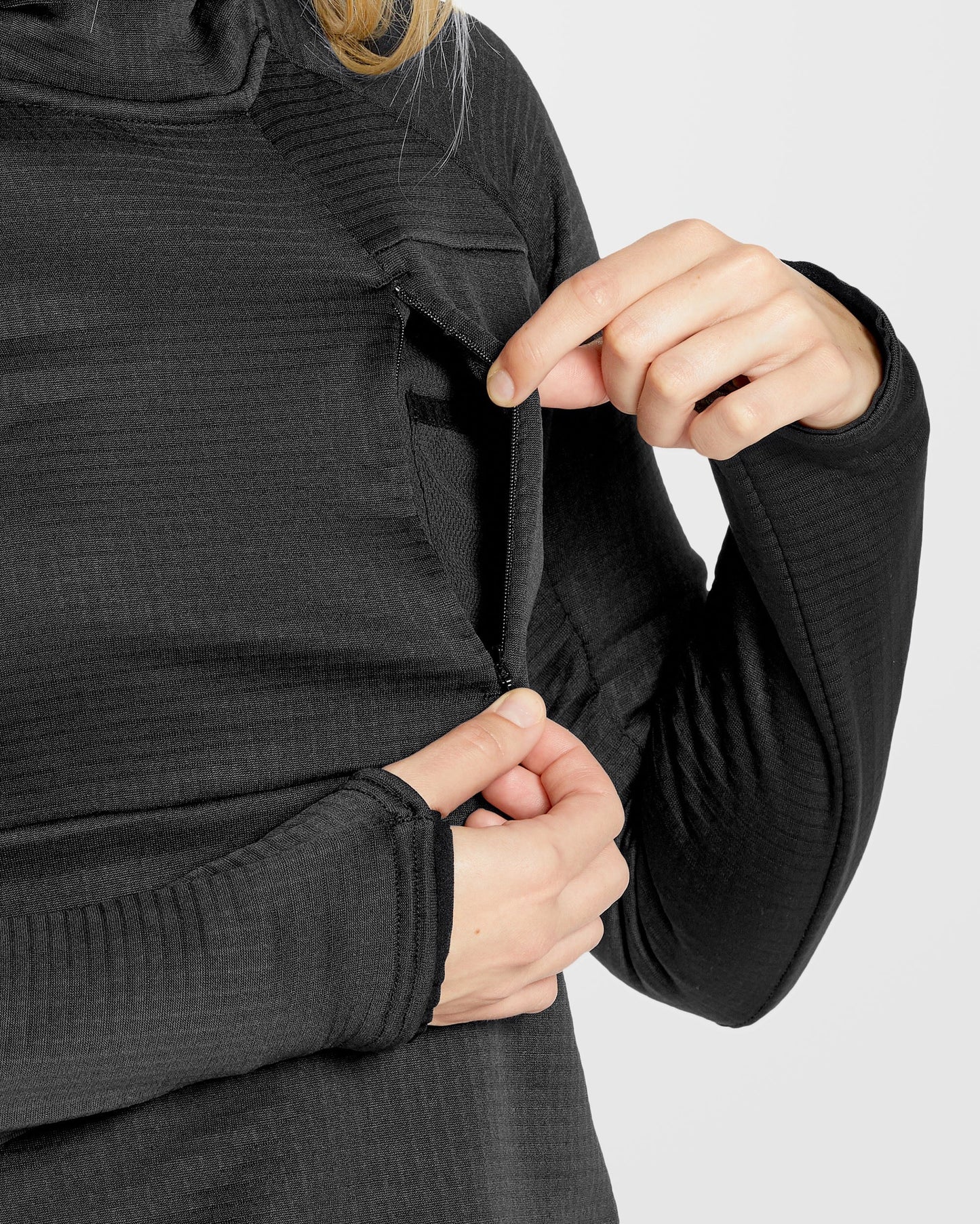 Sweat à capuche Gridlock - Black