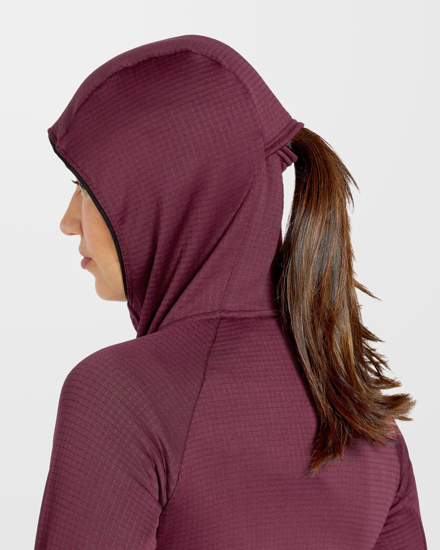 Gridlock Hoodie - Burgunderrot