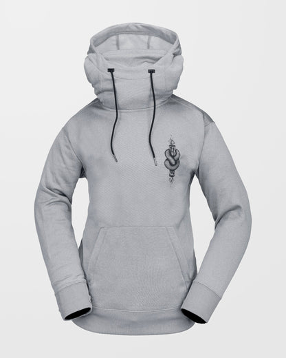 Riding Hydro Hoodie - Grau meliert