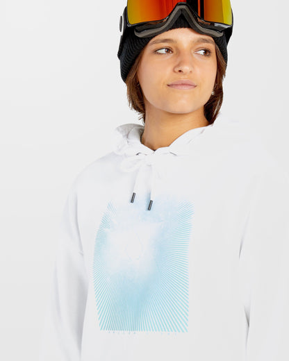 Sweat à capuche Essential - White