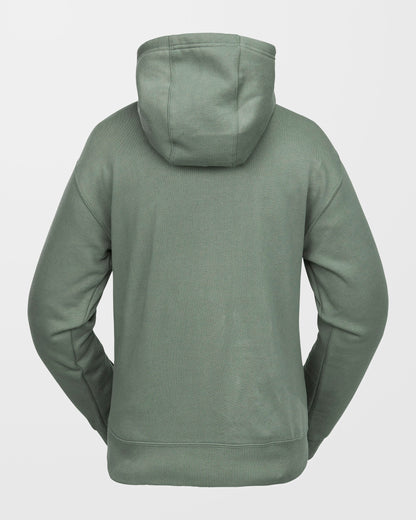 Costus Fleece Hoodie - Flechtengrün