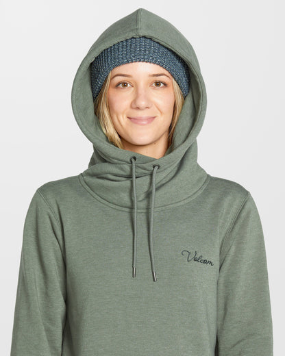 Tower Fleece Hoodie - Flechtengrün