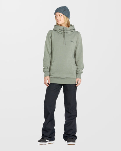 Tower Fleece Hoodie - Flechtengrün