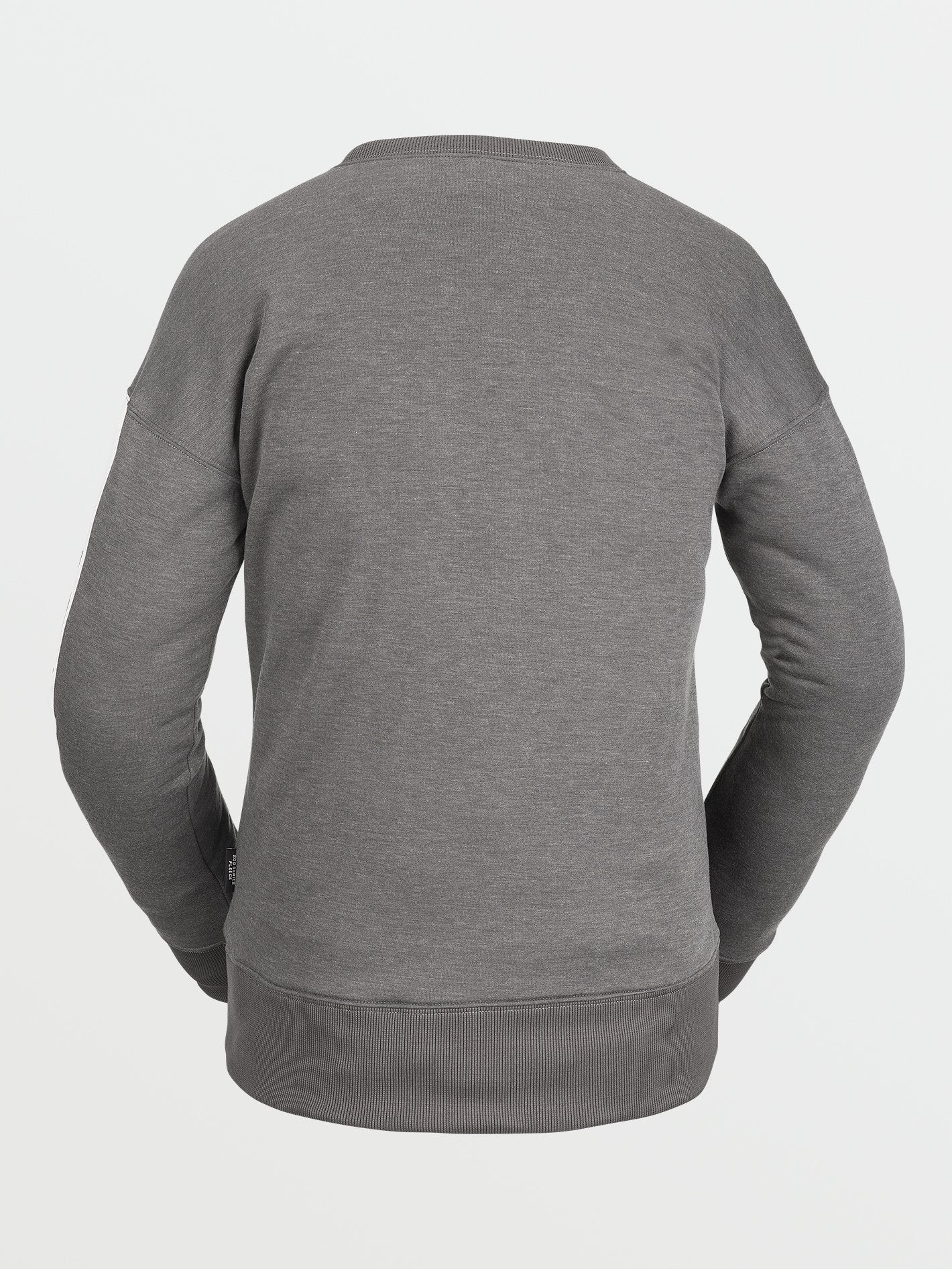 Polartec Crew Neck Fleece - HEATHER GREY