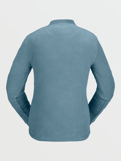 Polarfleece-Sweatshirt – Aschgrün