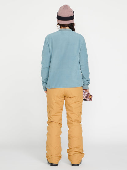 Polarfleece-Sweatshirt – Aschgrün