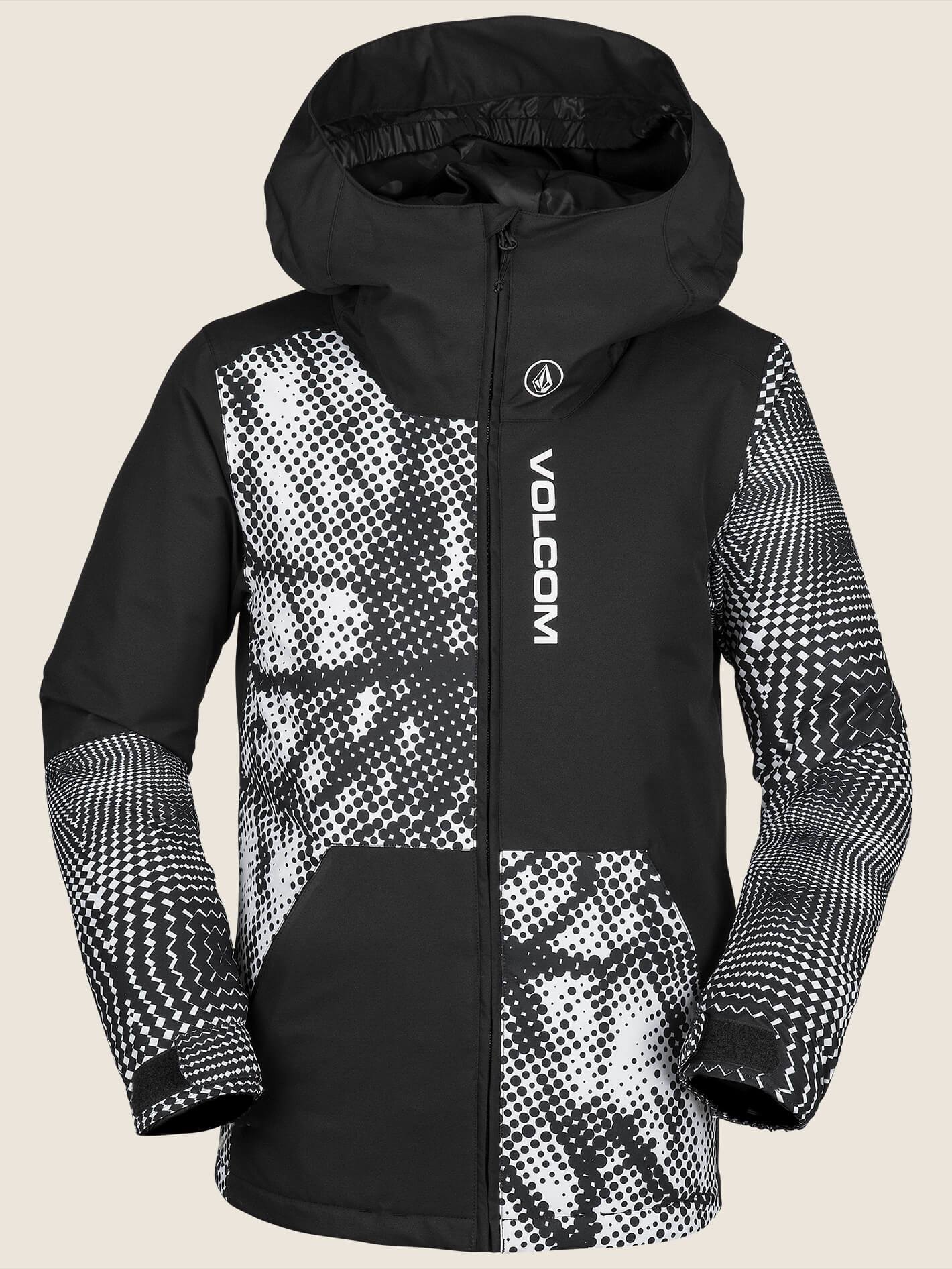 Vernon-Ins-Jacke-Schwarz-Weiß (Kind)