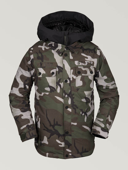Neolithische isolierte Schneejacke – GI CAMO (Kinder)