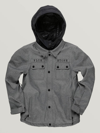 Neolithische isolierte Schneejacke – Heather Grey (Kinder)