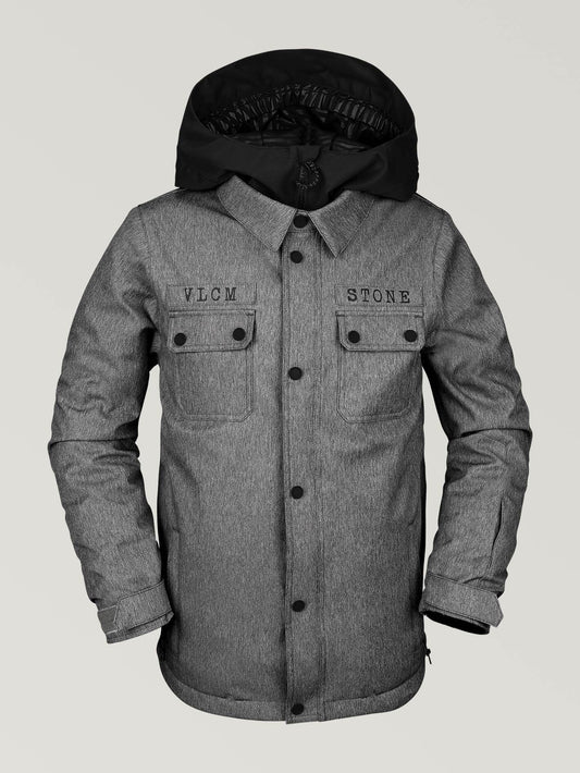 Neolithische isolierte Schneejacke – Heather Grey (Kinder)
