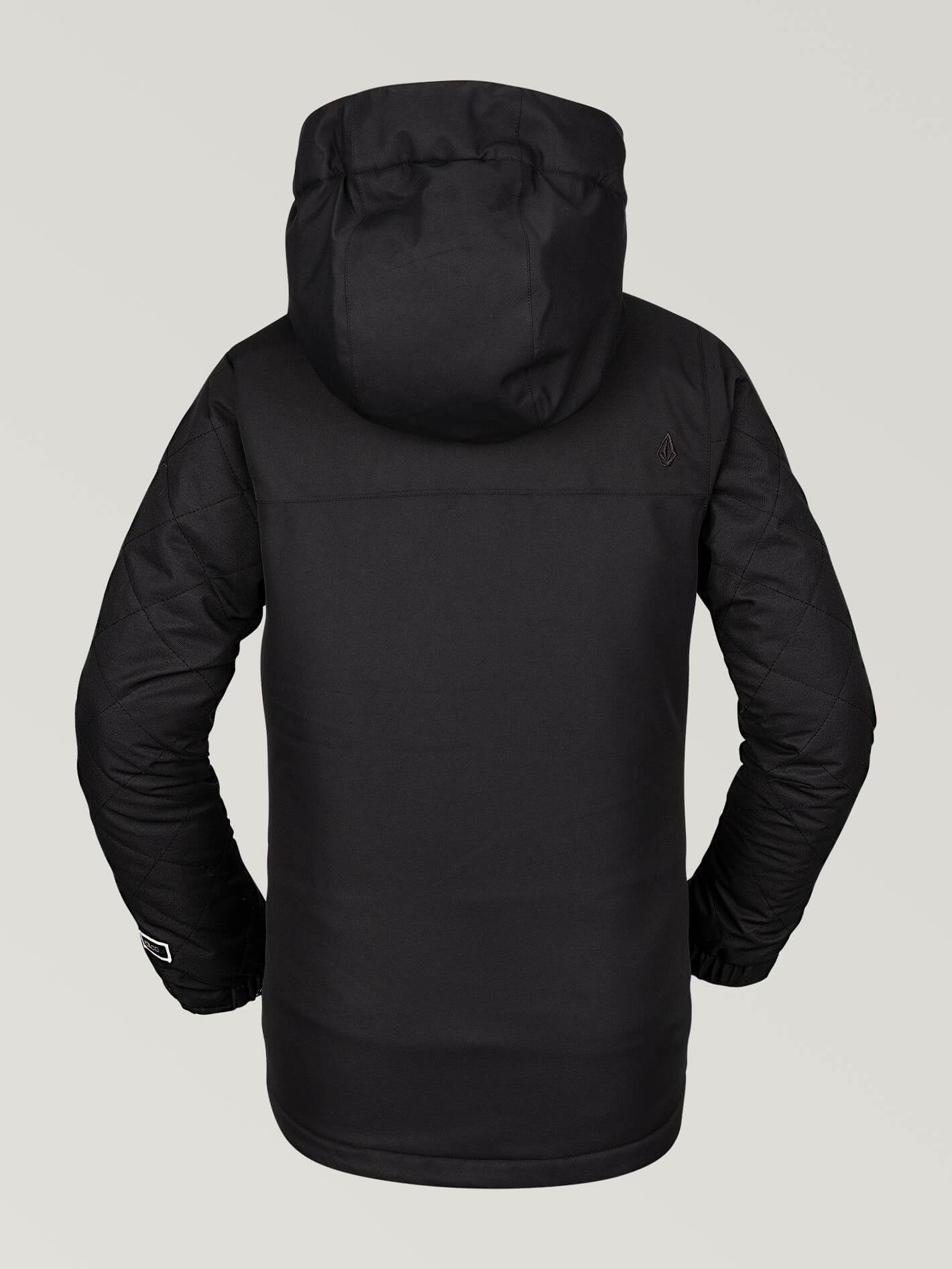 Sass'N'Fras Insulated Snow Jacket - BLACK (Children)