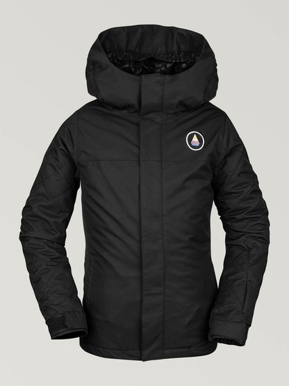 Sass'N'Fras Insulated Snow Jacket - BLACK (Children)