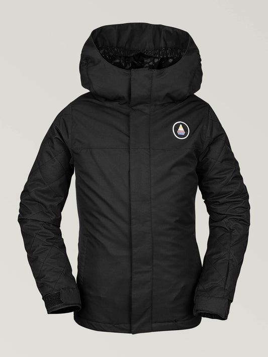 Isolierte Schneejacke von Sass'N'Fras – SCHWARZ (Kinder)
