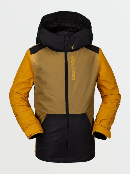 Isolierte Schneejacke Vernon – Gebranntes Khaki (Kinder)