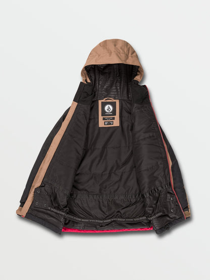 Isolierte Schneejacke Holbeck – ROT – (Kinder)