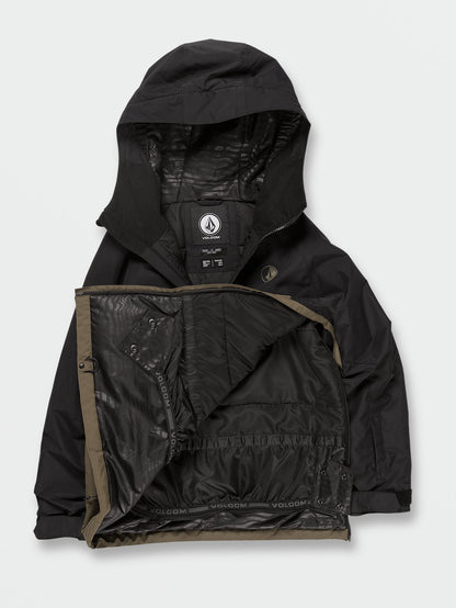 Sluff Insulated Pullover Snow Jacket - Dark Teak - (Children)